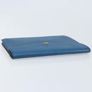 LOUIS VUITTON Epi Montaigne 23 Clutch Bag Blue M52665 LV Auth ep13746-5