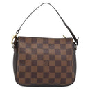 LOUIS VUITTON Damier Ebene Trousse makeup Pouch N51982 LV Auth ep13748-2