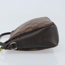 LOUIS VUITTON Damier Ebene Trousse makeup Pouch N51982 LV Auth ep13748-4