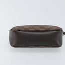LOUIS VUITTON Damier Ebene Trousse makeup Pouch N51982 LV Auth ep13748-5