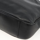 GUCCI Bamboo Hand Bag Leather Black Gold 001 123 1699 Auth ep13750-10
