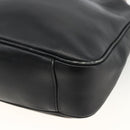 GUCCI Bamboo Hand Bag Leather Black Gold 001 123 1699 Auth ep13750-12