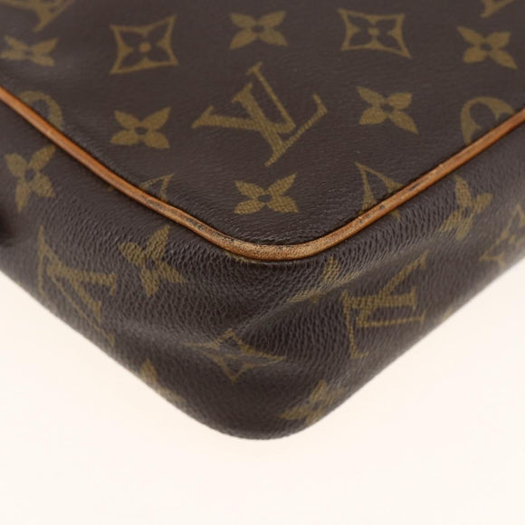 LOUIS VUITTON Monogram Compiegne 23 Clutch Bag M51847 LV Auth ep13753