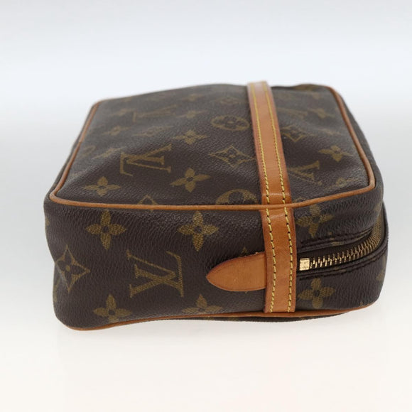 LOUIS VUITTON Monogram Compiegne 23 Clutch Bag M51847 LV Auth ep13753