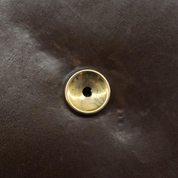 Christian Dior Schultertasche Leder Braun Gold Original ep13755