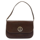 Christian Dior Schultertasche Leder Braun Gold Original ep13755-2