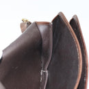 Christian Dior Schultertasche Leder Braun Gold Original ep13755-20