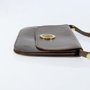 Christian Dior Schultertasche Leder Braun Gold Original ep13755-4
