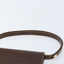 Christian Dior Schultertasche Leder Braun Gold Original ep13755-8