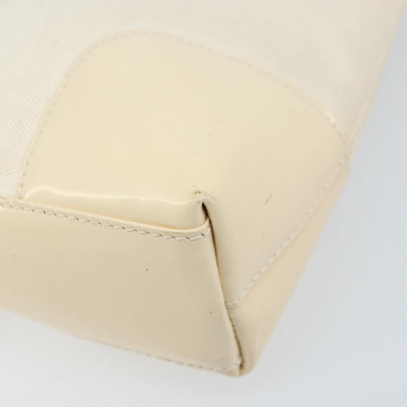 GUCCI Shoulder Bag Canvas White Gold 001 4231 Auth ep13756