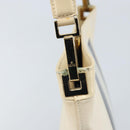 GUCCI Shoulder Bag Canvas White Gold 001 4231 Auth ep13756-15