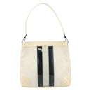 GUCCI Shoulder Bag Canvas White Gold 001 4231 Auth ep13756-2