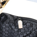 GUCCI Shoulder Bag Canvas White Gold 001 4231 Auth ep13756-20