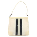 GUCCI Shoulder Bag Canvas White Gold 001 4231 Auth ep13756-3