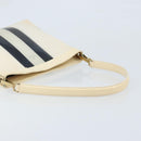 GUCCI Shoulder Bag Canvas White Gold 001 4231 Auth ep13756-7