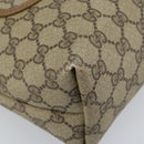 GUCCI GG Supreme Web Sherry Line Tote Bag PVC Beige 39 02 003 Auth ep13759-11