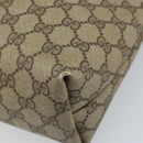 GUCCI GG Supreme Web Sherry Line Tote Bag PVC Beige 39 02 003 Auth ep13759-12