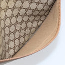 GUCCI GG Supreme Web Sherry Line Tote Bag PVC Beige 39 02 003 Auth ep13759-19