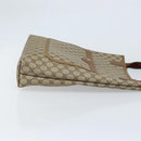 GUCCI GG Supreme Web Sherry Line Tote Bag PVC Beige 39 02 003 Auth ep13759-4