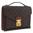 LOUIS VUITTON Monogram Monceau 28 Handtasche M51185 LV Auth ep13764-1