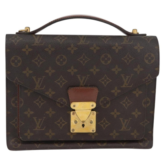 LOUIS VUITTON Monogram Monceau 28 Handtasche M51185 LV Auth ep13764