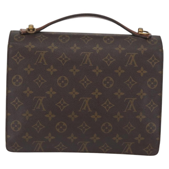 LOUIS VUITTON Monogram Monceau 28 Handtasche M51185 LV Auth ep13764