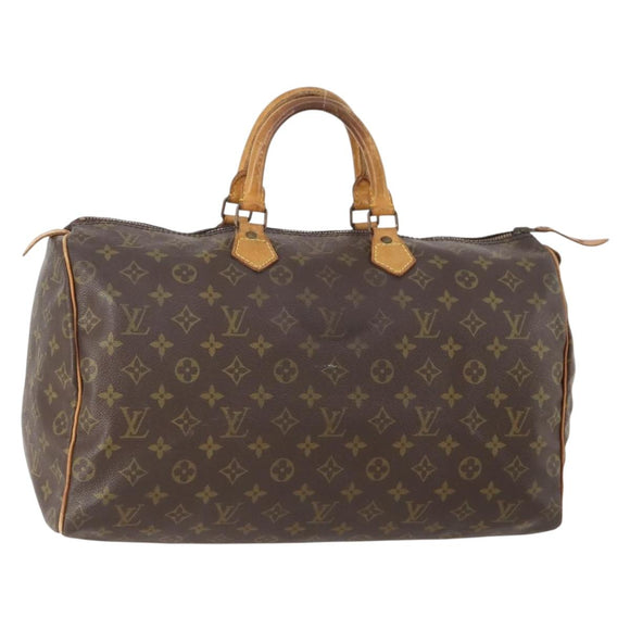 LOUIS VUITTON Monogram Speedy 40 Hand Bag M41522 LV Auth ep13768