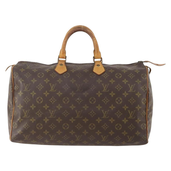 LOUIS VUITTON Monogram Speedy 40 Hand Bag M41522 LV Auth ep13768