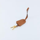 GUCCI Clutch Bag Leather Brown Gold Auth ep13771-22