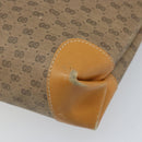 GUCCI Micro GG Supreme Tote Bag PVC Beige Gold 002 098 0057 Auth ep13772-12