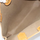 GUCCI Micro GG Supreme Tote Bag PVC Beige Gold 002 098 0057 Auth ep13772-16