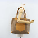 GUCCI Micro GG Supreme Tote Bag PVC Beige Gold 002 098 0057 Auth ep13772-22
