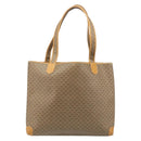 GUCCI Micro GG Supreme Tote Bag PVC Beige Gold 002 098 0057 Auth ep13772-3