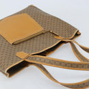 GUCCI Micro GG Supreme Tote Bag PVC Beige Gold 002 098 0057 Auth ep13772-6