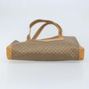 GUCCI Micro GG Supreme Tote Bag PVC Beige Gold 002 098 0057 Auth ep13772-9