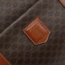 CELINE Macadam Canvas Tragetasche PVC Leder Braun Gold Auth ep13781-15