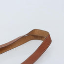 CELINE Macadam Canvas Tragetasche PVC Leder Braun Gold Auth ep13781-8