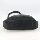 GUCCI Bamboo Shoulder Bag Leather 2way Black Gold 001 1577 Auth ep13782-5
