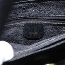 GUCCI Bamboo Hand Bag Leather Black Gold 002 1186 0260 Auth ep13783-17