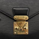 LOUIS VUITTON Epi Serie Dragonne Clutch Bag Black Noir M52612 LV Auth ep13784-17