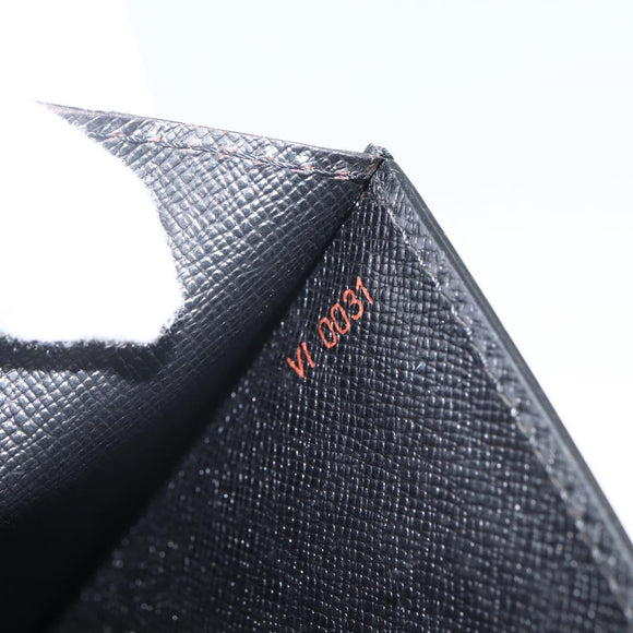 LOUIS VUITTON Epi Serie Dragonne Clutch Bag Black Noir M52612 LV Auth ep13784