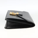 LOUIS VUITTON Epi Serie Dragonne Clutch Bag Black Noir M52612 LV Auth ep13784-4