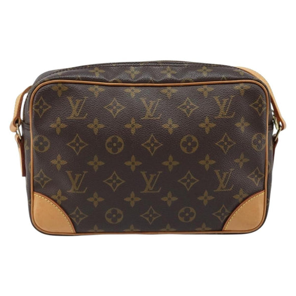 LOUIS VUITTON Monogram Trocadero 27 Schoudertas M51274 LV Auth ep13786A