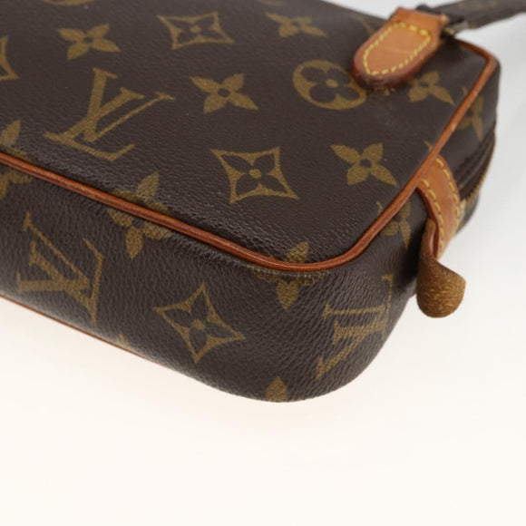 LOUIS VUITTON Monogram Marly Bandouliere Umhängetasche M51828 LV Auth ep13787