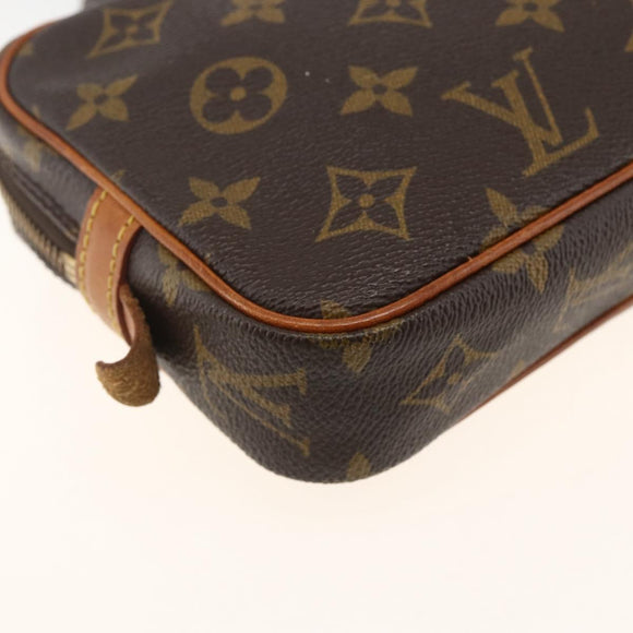LOUIS VUITTON Monogram Marly Bandouliere Umhängetasche M51828 LV Auth ep13787