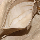 GUCCI Bamboo Hand Bag Leather 2way Beige Gold 001 1638 Auth ep13791-23