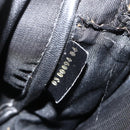 FENDI Pecan Canvas Shoulder Bag PVC Brown Black Auth ep13800-20