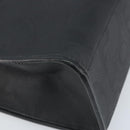 Christian Dior Trotter Canvas Hand Bag PVC Black Gold Auth ep13801-11