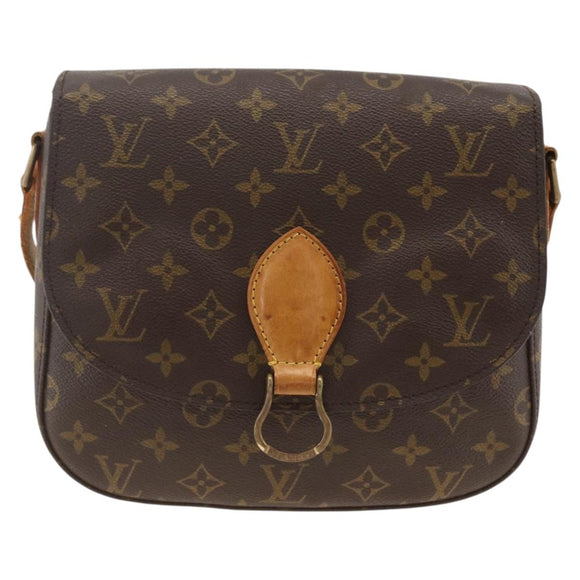 LOUIS VUITTON Monogram Saint Cloud GM Shoulder Bag M51242 LV Auth ep13803