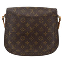 LOUIS VUITTON Monogram Saint Cloud GM Shoulder Bag M51242 LV Auth ep13803-2